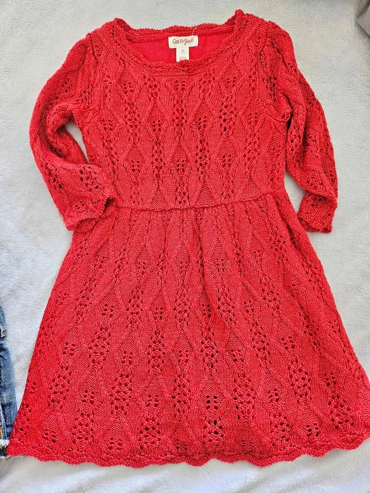 Cat and Jack and Gymboree dresses, size 3T girls