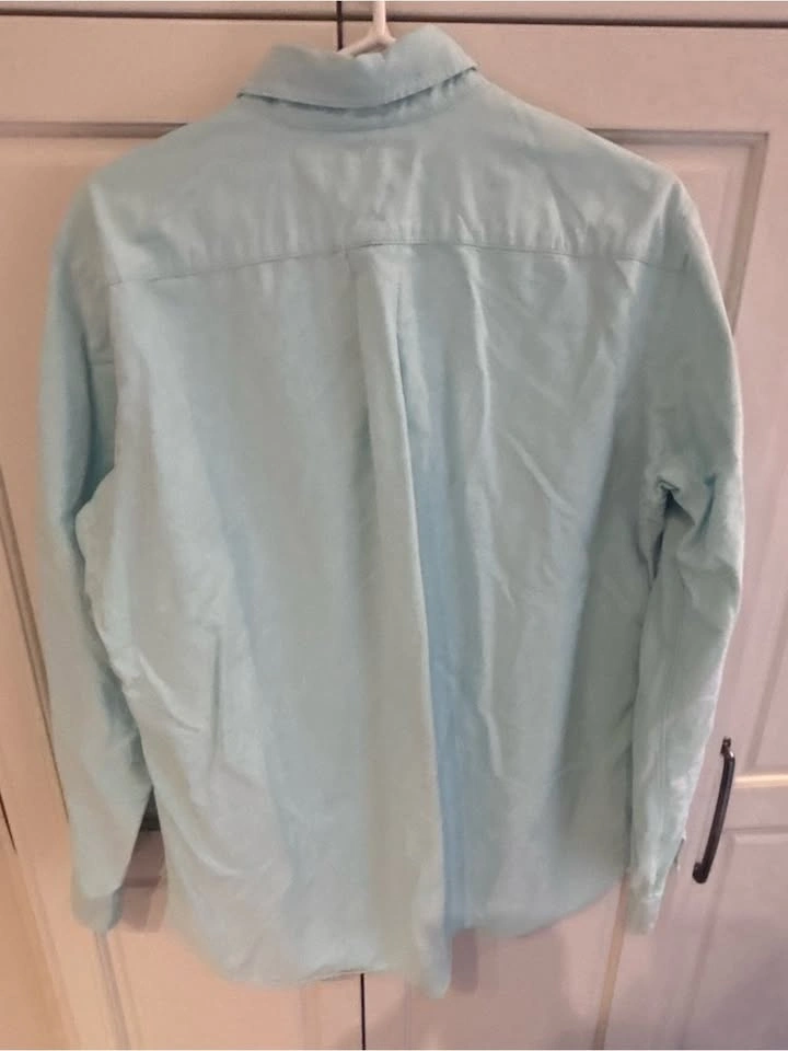 Ralph Lauren Men’s Classic Fit Oxford Shirt Large Aqua Blue - photo 4