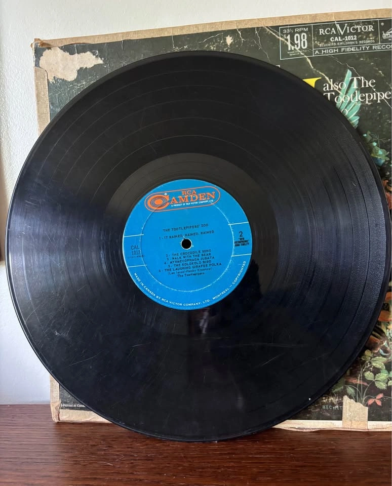 Walt Disney Bambi Shirley Temple Vintage Vinyl Record - photo 4