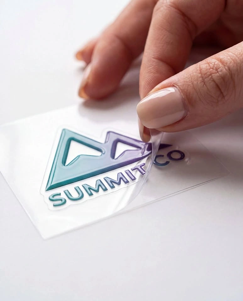 Custom Logo Stickers, Branded Packaging Decals