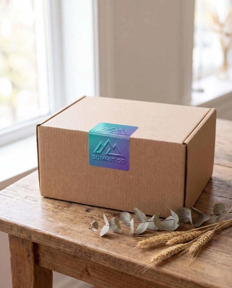 Custom Logo Stickers, Branded Packaging Decals - photo 2