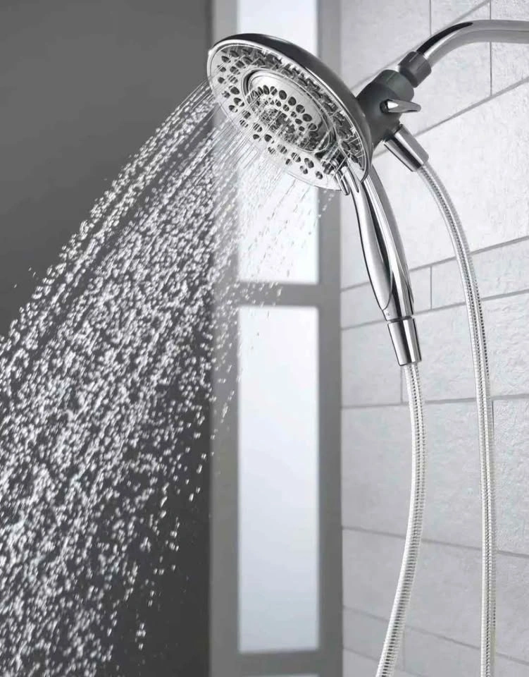 Delta In2ition Chrome 2-in-1 4 Spray Settings Shower Head - photo 2