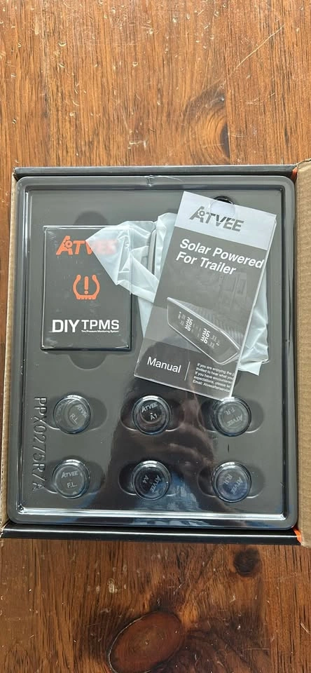 ATVEE Solar Powered Trailer TPMS