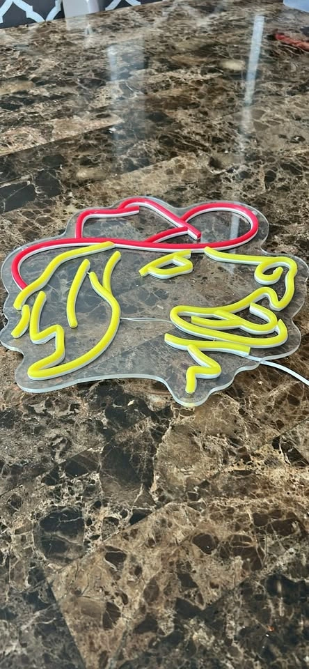 MrBeast LED Neon Sign