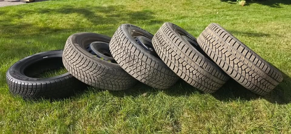 235/60R18 Winter Tires + Rims + TPMS – Honda Odyssey – 5 Tires - photo 3