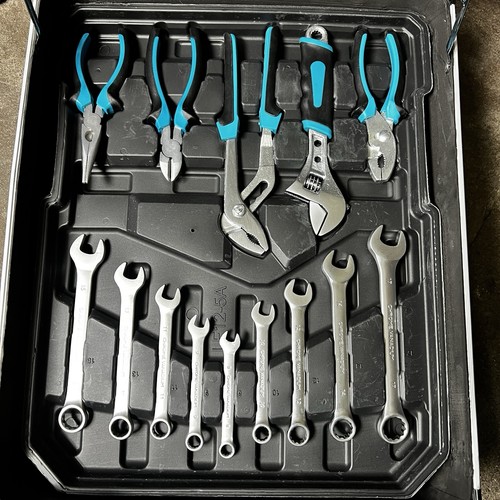 810 Pcs Tool Set Case Mechanics Kit Box Trolley - photo 5