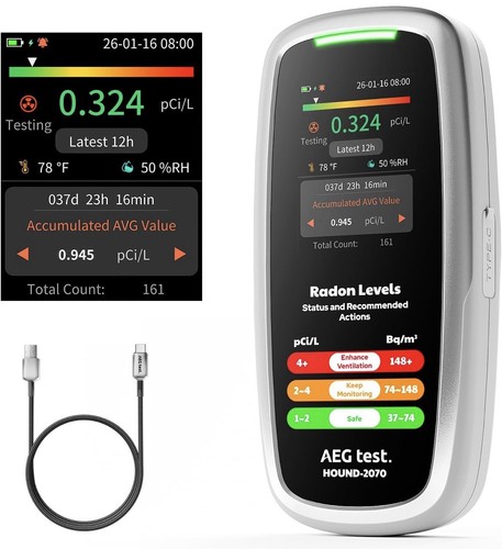 AEGTEST HOUND-2070 3in1 Radon Detector