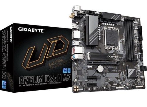 GIGABYTE B760M DS3H AX DDR4 Motherboard