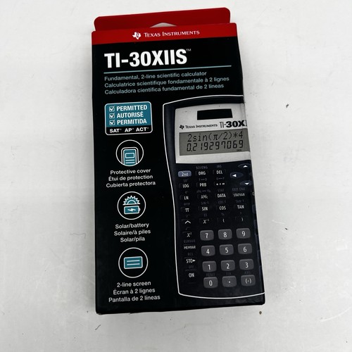 Texas Instruments TI-30X IIS Scientific Calculator - New - photo 2