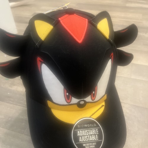 Sonic Shadow Black Red White Cap Sega 100% Cotton NWT - photo 4