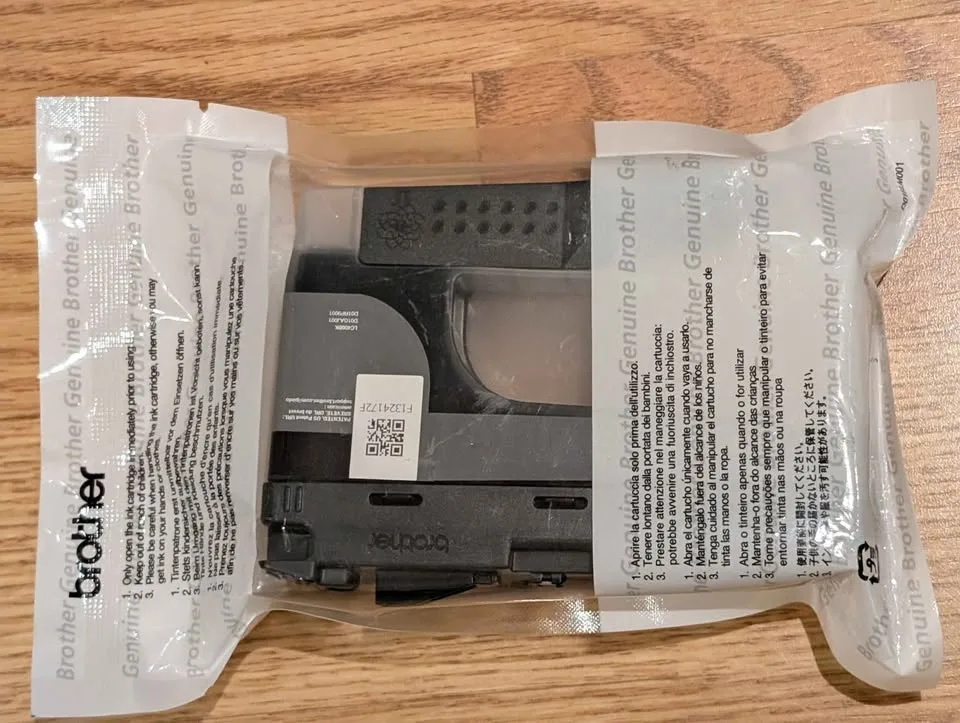 Genuine Brother LC406 BK INKvestment tank printer cartridge image indicator(2)