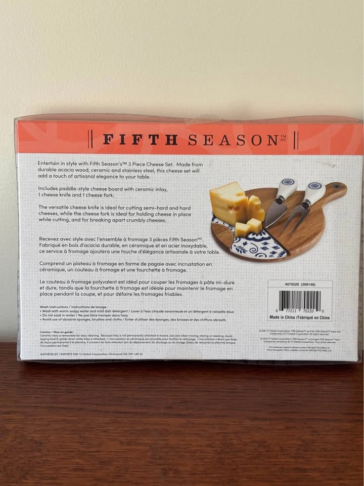 Free Bonus Item With Purchase - Fifth Season Acacia Wood 3 Piece - photo 2