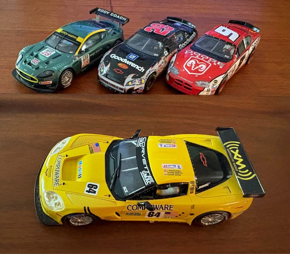 Vintage Scalextric SCX 1/32 Chevrolet Corvette C6.R #64 - photo 5