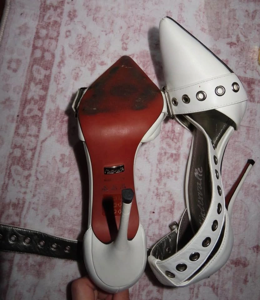 L’Intervalle White Rivet Detail Heels | US 6 - photo 5