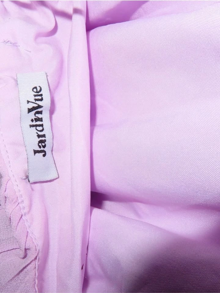 Lilac Pleated Halter Maxi Dress - photo 4