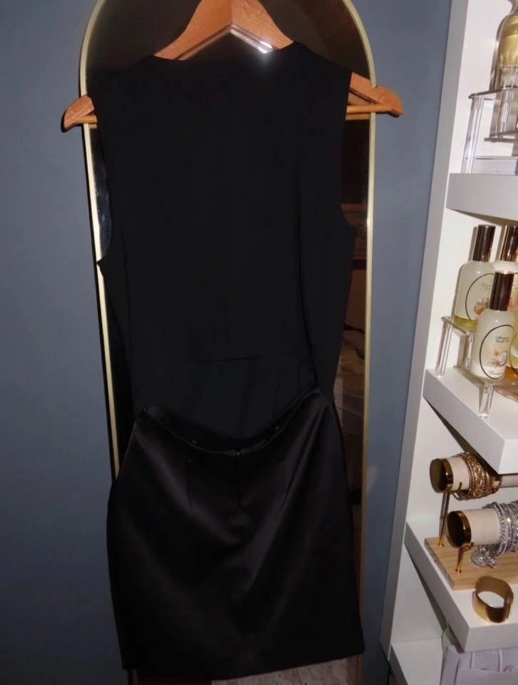 AllSaints Mini Dress | Satin Wrap Skirt & Chiffon Top | Size 2 - photo 5