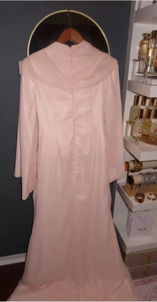 Custom Blush Pink Gown — XS/S — Brand New - photo 4