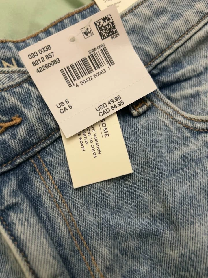 American Eagle Mom Shorts – Size 6 – BNWT - photo 2