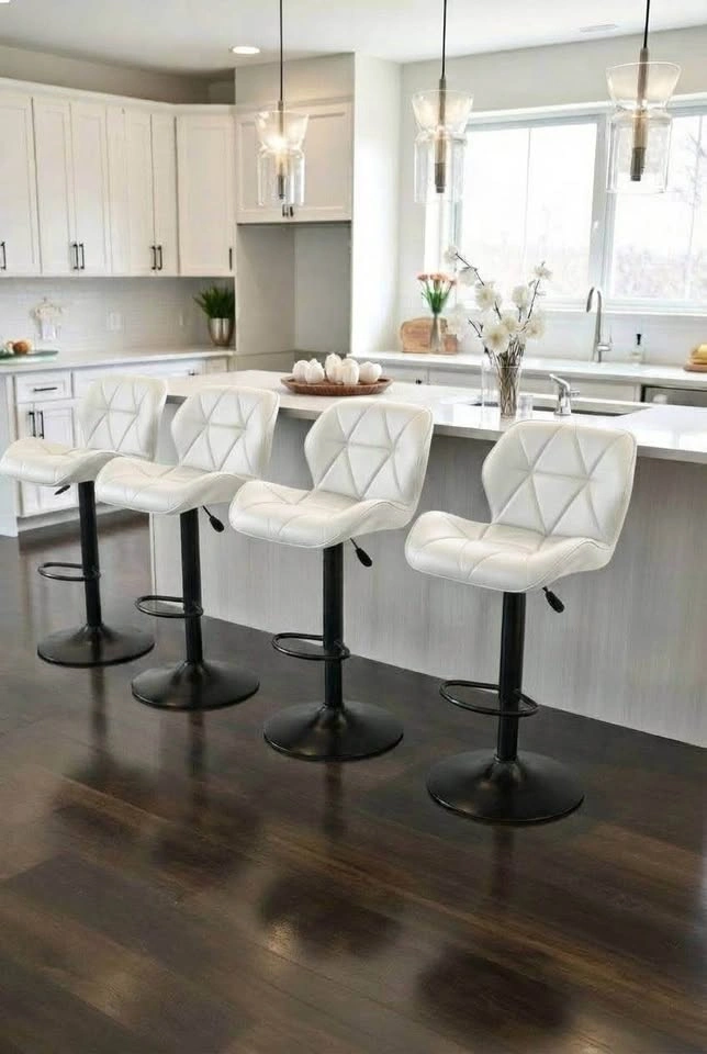 Sale! Modern White Bar Stools