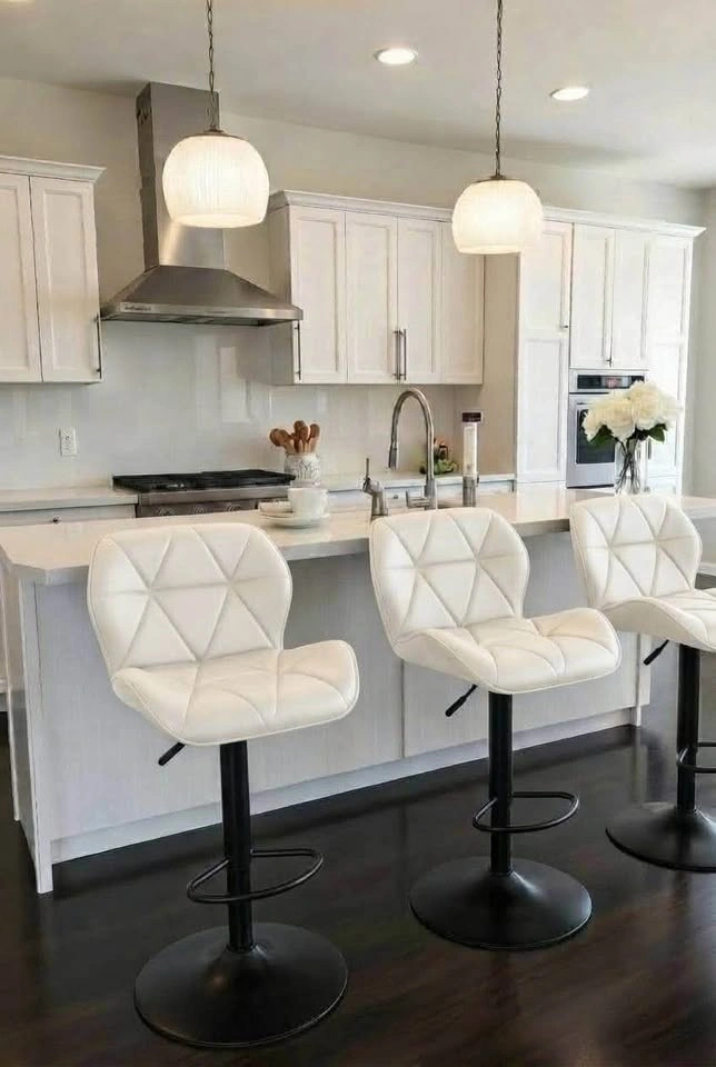 Sale! Modern White Bar Stools - photo 2