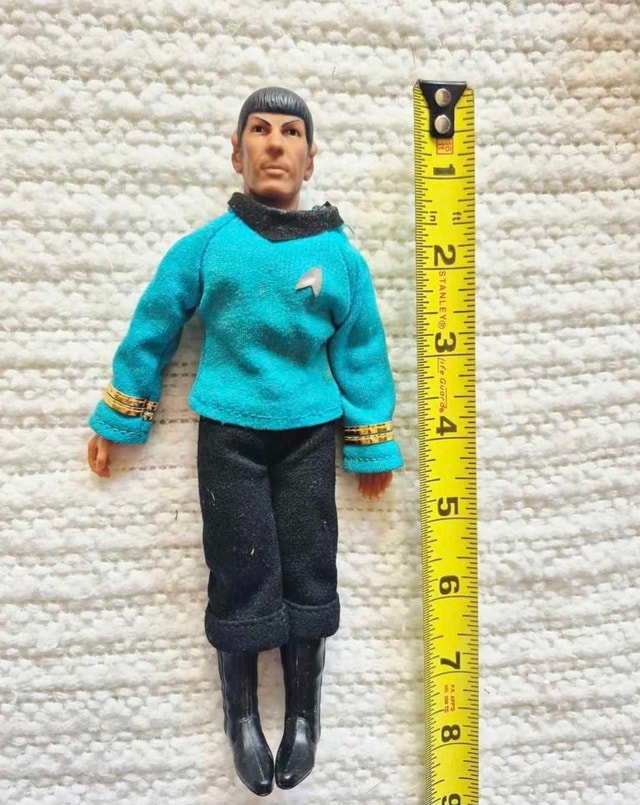 1974 Star Trek Mego Spock Action Figure