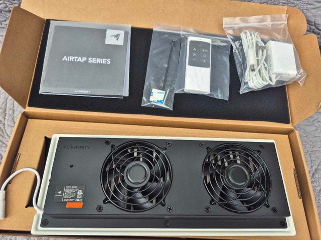 AC Infinity AIRTAP Quiet Register Booster Fan - photo 2