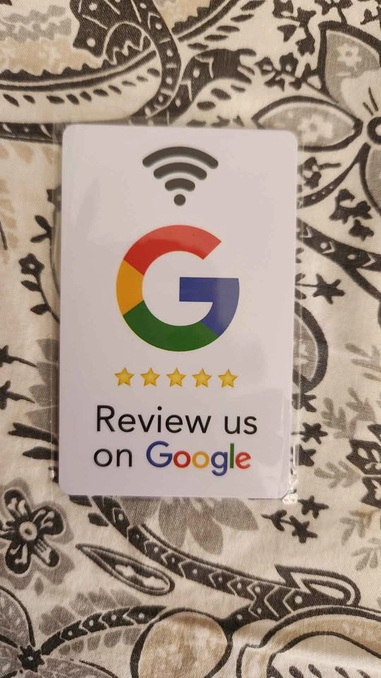 Google nfc review cards 5 pc - photo 2