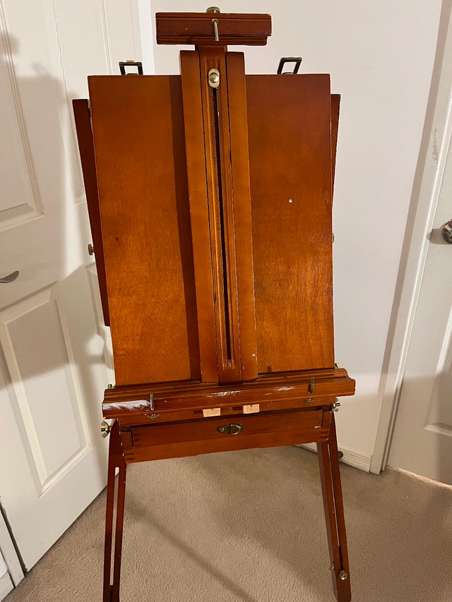 Portable Wooden Artist Easel Stand - photo 2