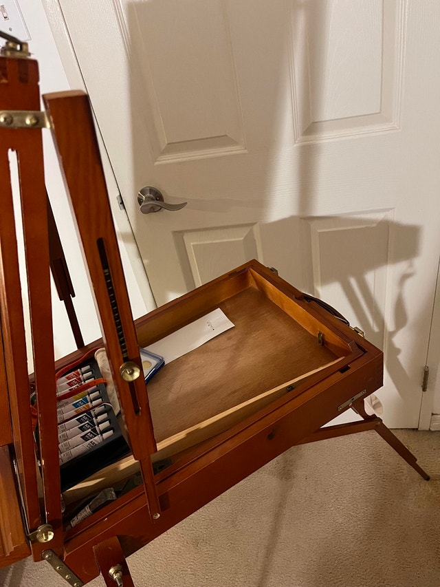 Portable Wooden Artist Easel Stand - photo 4