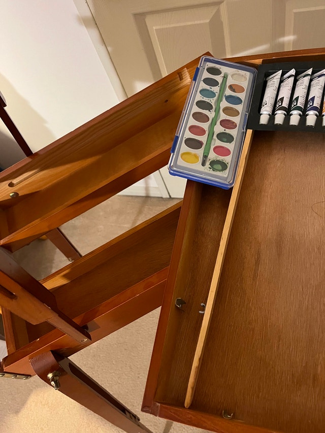 Portable Wooden Artist Easel Stand - photo 5