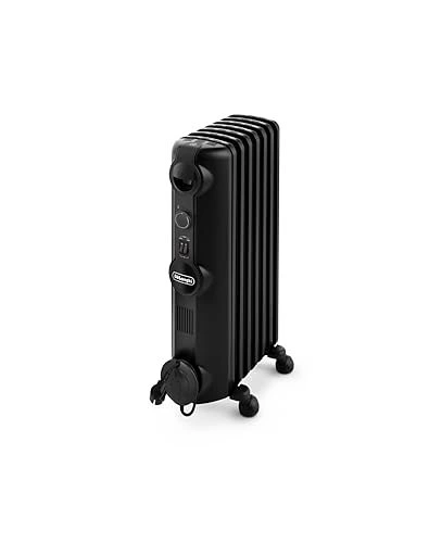 DeLonghi Radia S Oil-Filled Radiant Heater 1500W – Black