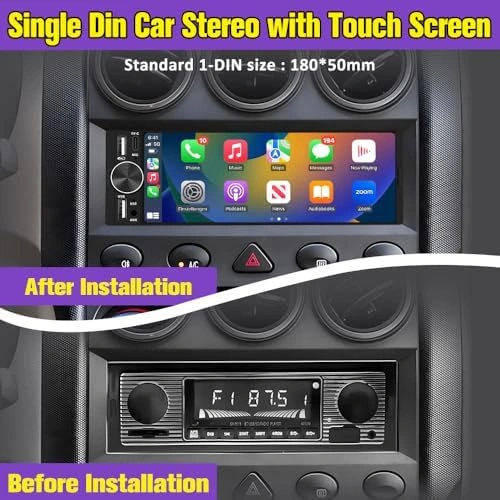 Car Stereo 6.36in Touchscreen – Wireless CarPlay & Android Auto - photo 2