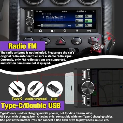 Car Stereo 6.36in Touchscreen – Wireless CarPlay & Android Auto - photo 5