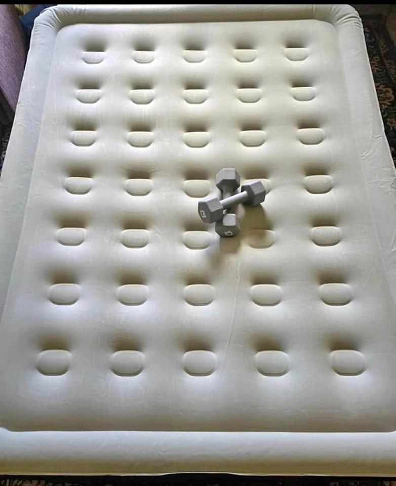 Brand new Queen Air Mattress with Built-in Pump, 18”