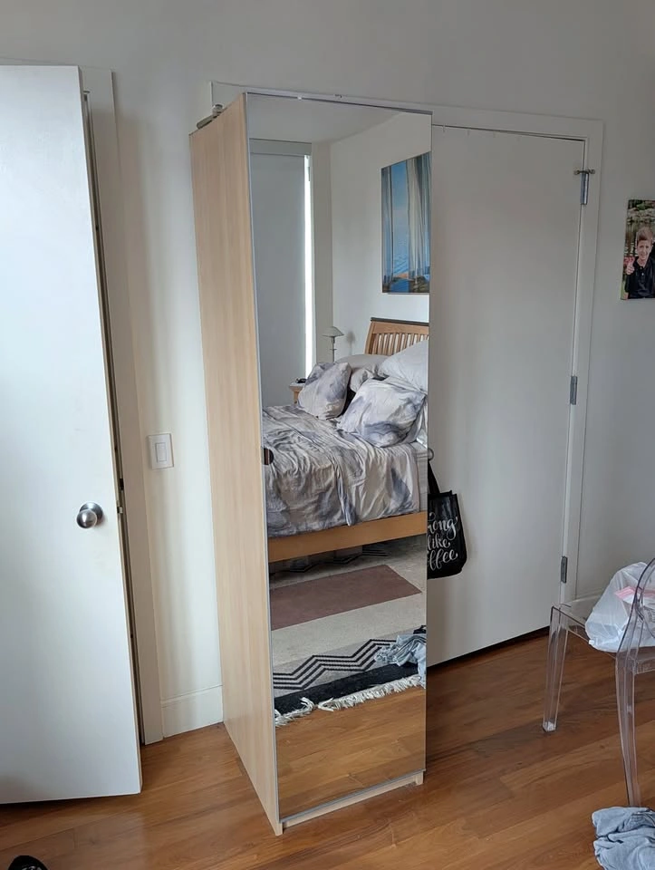 Ikea Mirrored Wardrobe