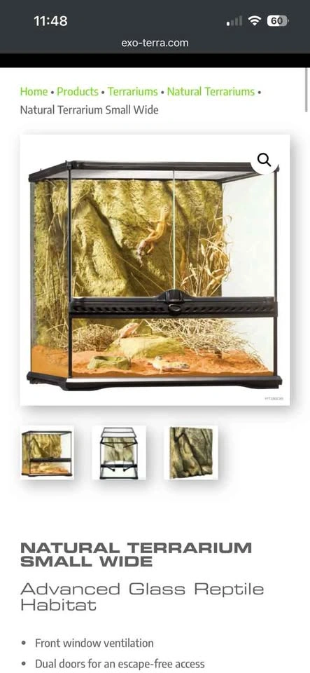 Terrarium, reptile/pet enclosure - photo 2
