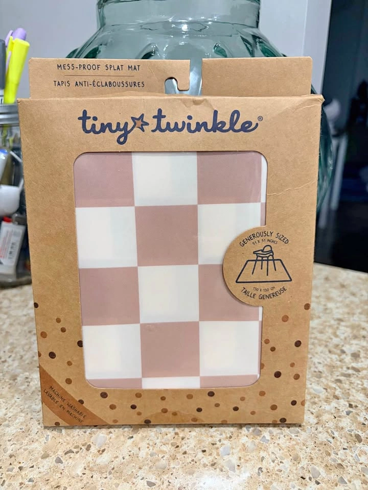 Tiny Twinkle Mess-proof Splat Mat