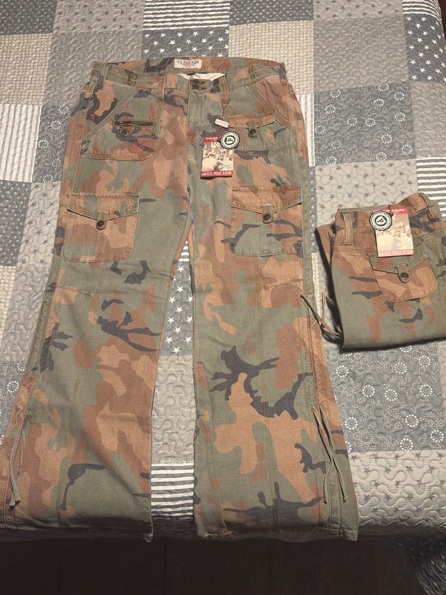 US Polo Assn Women’s Camoflage Pants