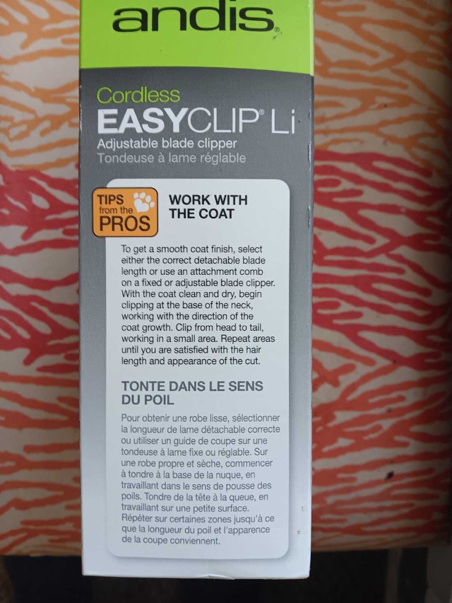 andis cordless easyclip li - photo 2