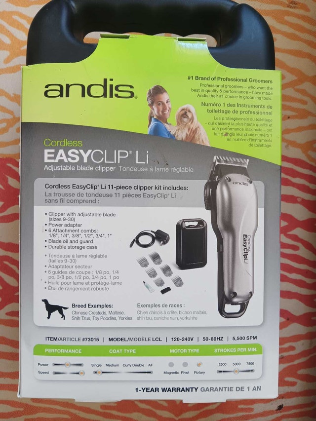 andis cordless easyclip li - photo 3