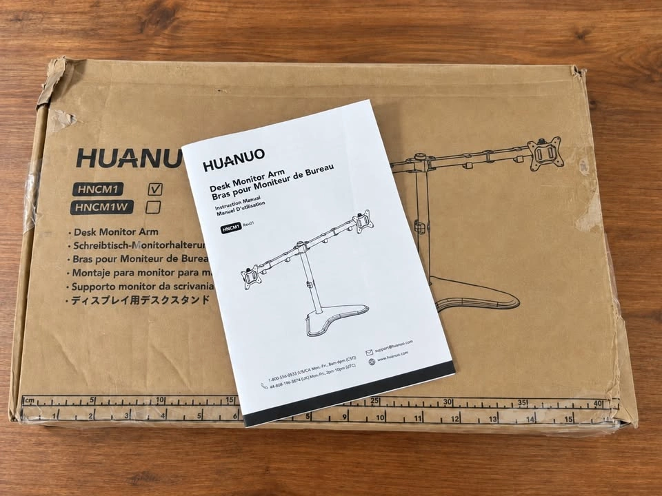 HUANUO Dual Monitor Stand for 13-32" Screens - photo 3