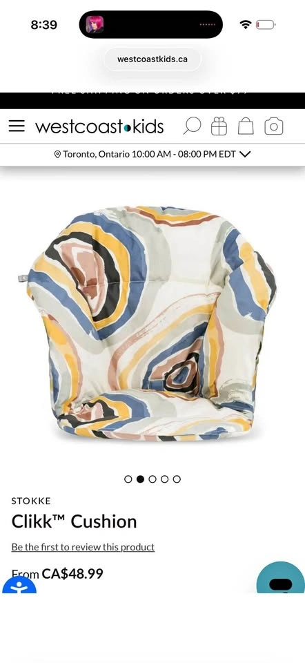 Stokke Clikk Cushion
