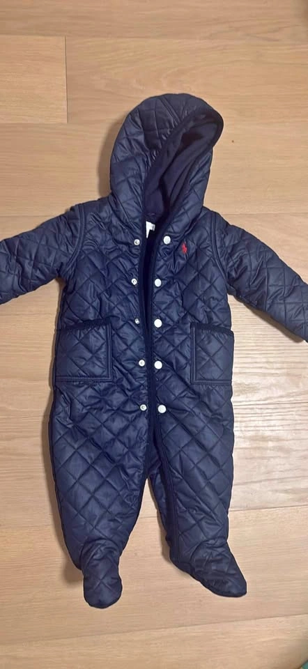 Ralph Lauren Quilted Baby Snow Suit