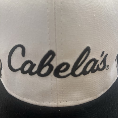 Cabelas ACK White Adjustable Trucker Cap Bass Pro Shops - photo 2