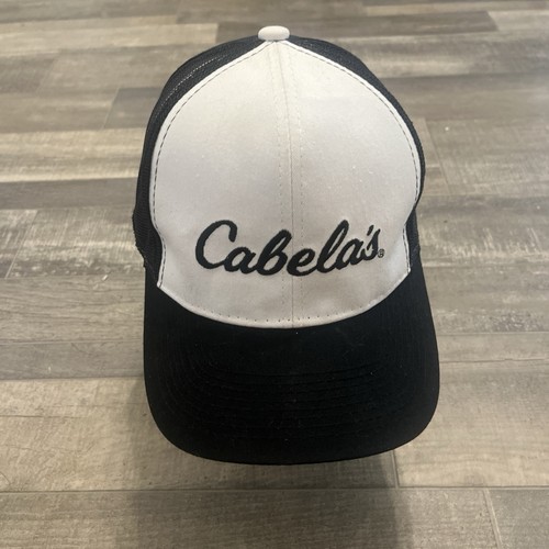 Cabelas ACK White Adjustable Trucker Cap Bass Pro Shops - photo 5