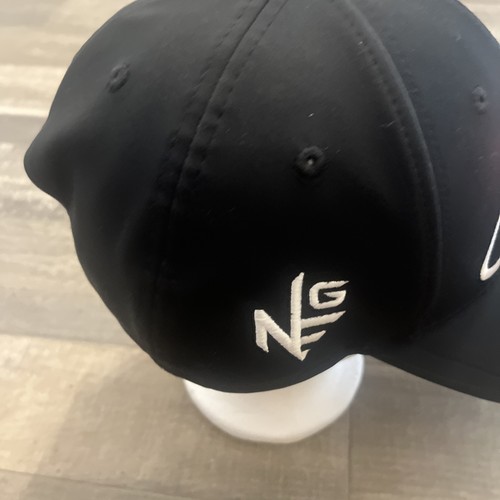 PGA New Era Black White Red Baseball Cap One Size - photo 3