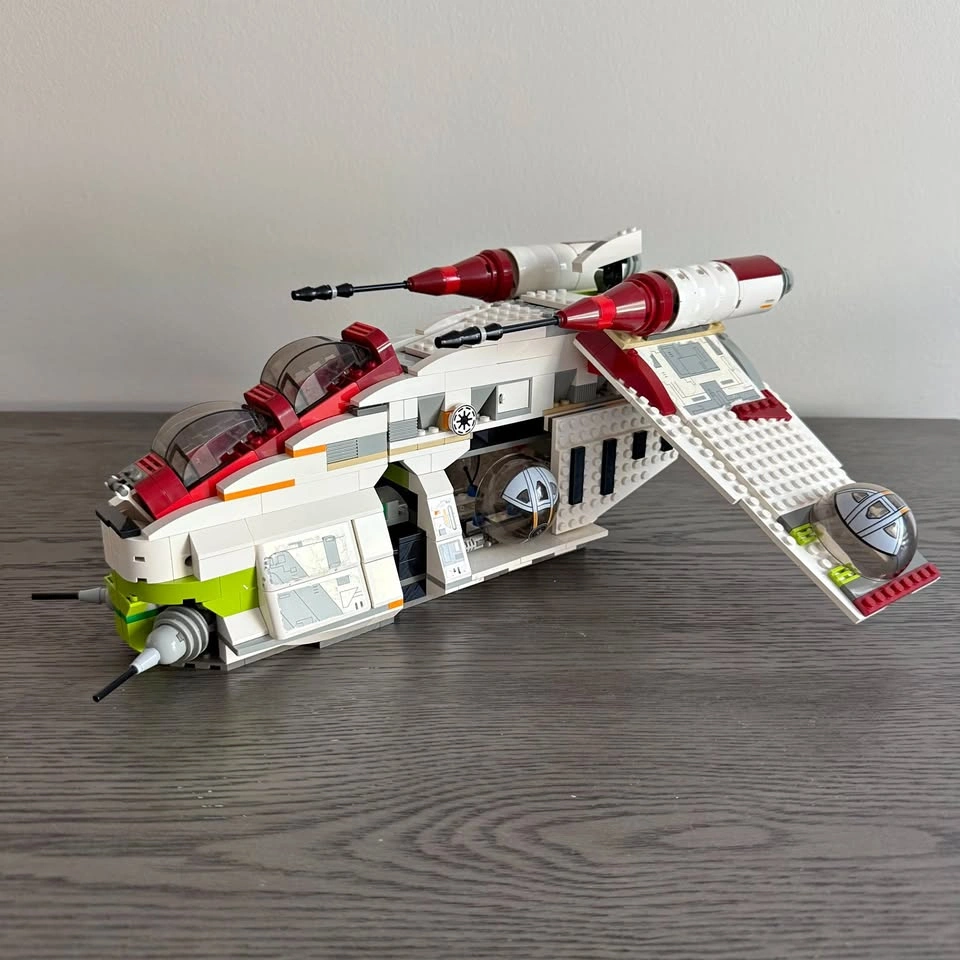 Lego Star Wars: Republic Gunship (7163) Complete Ship Build ONLY