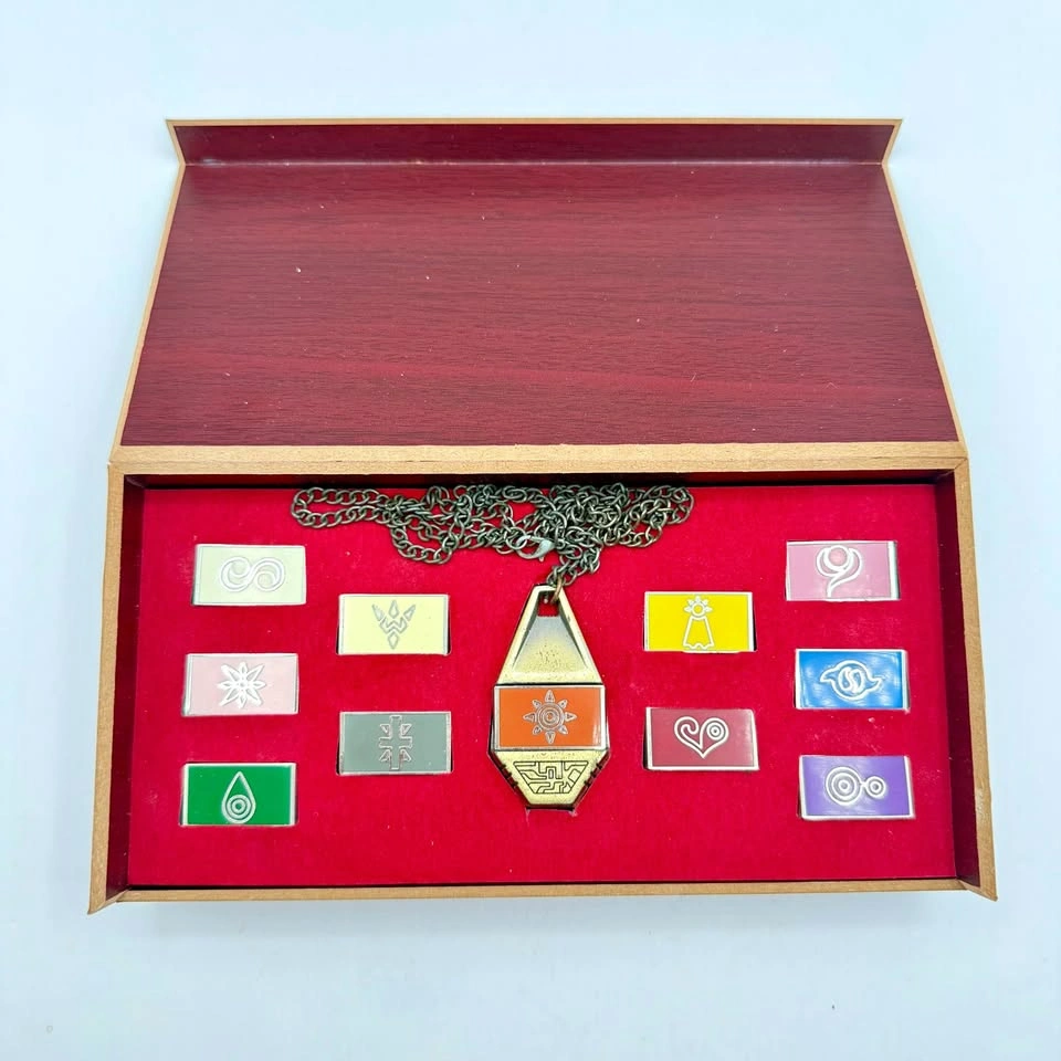Digimon Adventure Tags & Crest Emblem Necklace Pendant 11PC Set