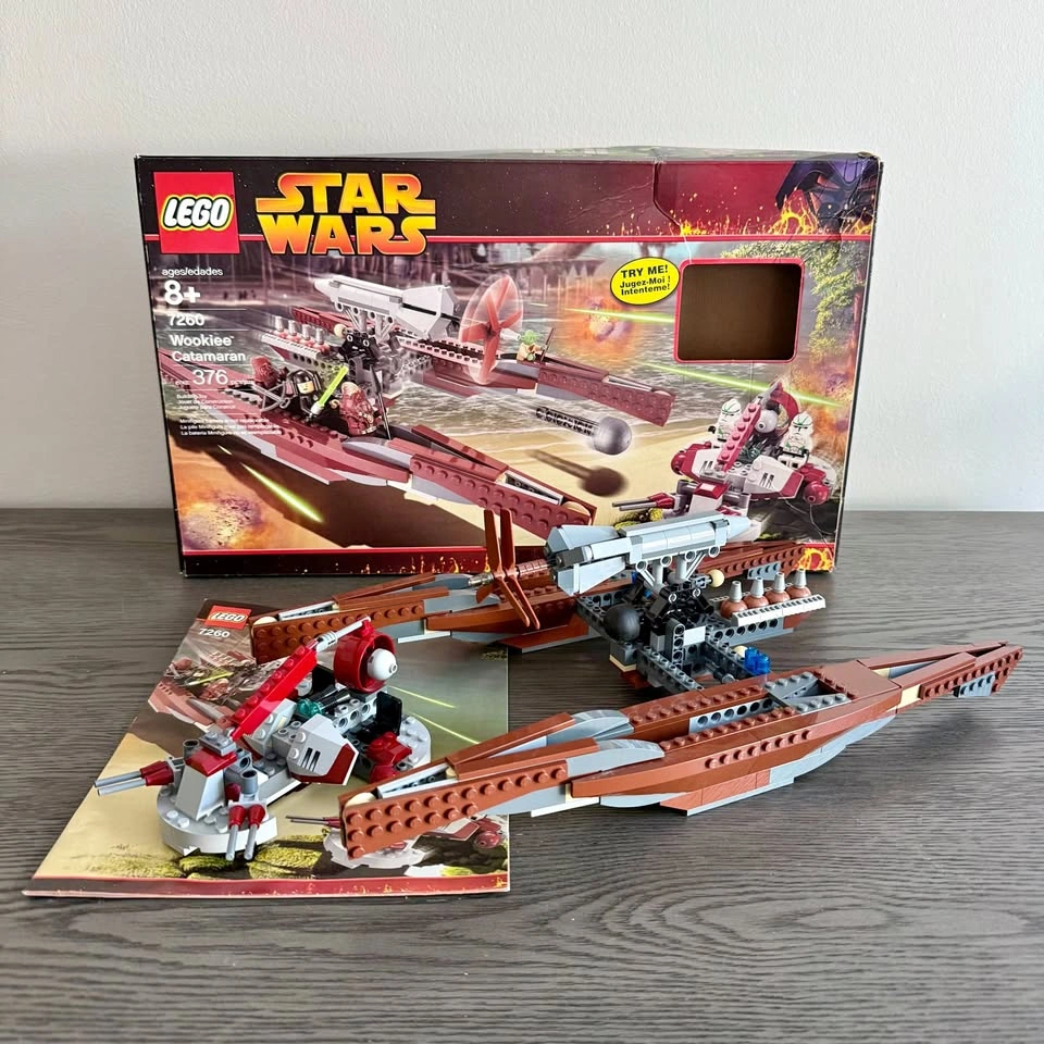 LEGO Star Wars: Wookiee Catamaran (7260) Complete Build