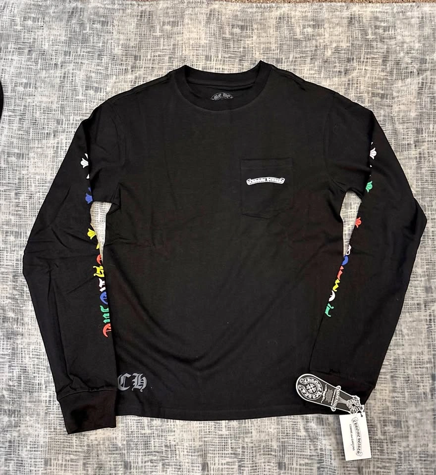 Chrome hearts black multi color long sleeve